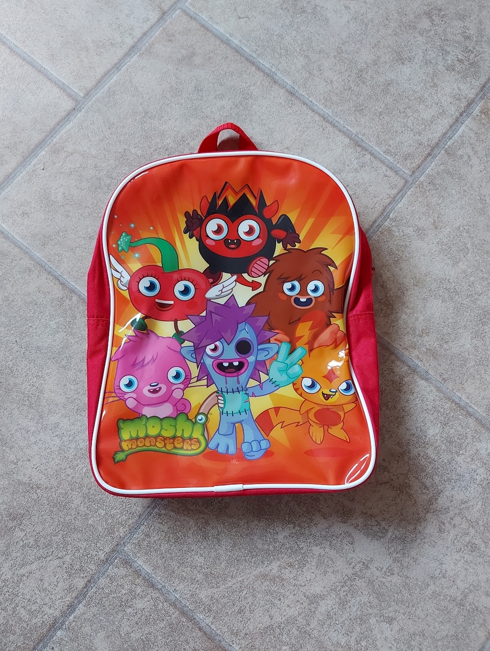 Moshi Monsters Kids Red Backpack (Cant Ship Until May 16th)